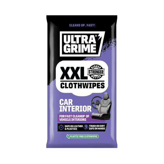 ULTRAGRIME Profi čisticí ubrousky ULTRAGRIME CAR INTERIOR 20ks XXL, 5230