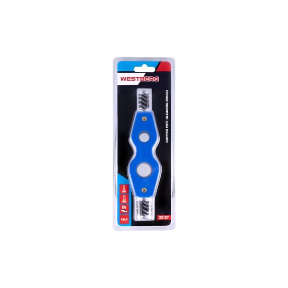 WESTBERG kartáč na Cu trubky 4v1, vnitřní/vnější 15+22mm, 22157