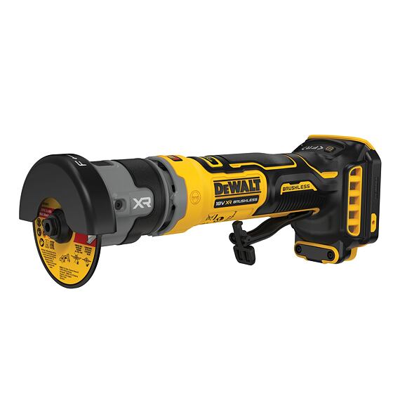 DeWalt DCG430N aku přímá řezačka 18V XR, pro kotouče 76mm, bezuhlíkový motor, bez baterie
