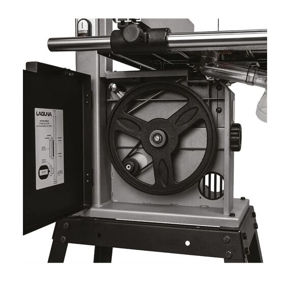 LAGUNA V10 pásová stolní pila 750W, řez do 146mm, pás 1784 mm, litinová kola