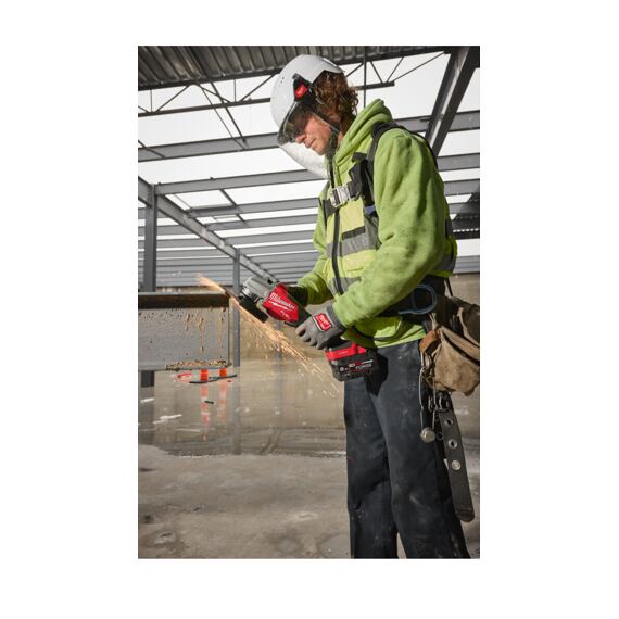 MILWAUKEE M18 FHSAGSVO125X-0X aku úhlová bruska 18V, bez baterie, kufr
