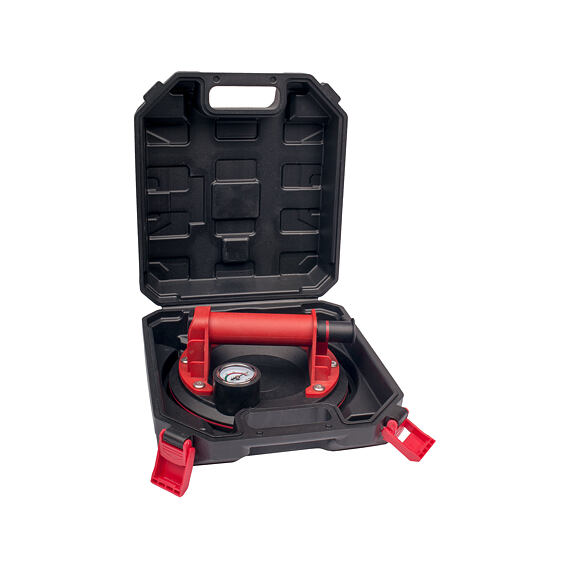 EXTOL PREMIUM přísavka s manuální pumpou a manometrem, pr. 200mm/130kg, 8863110