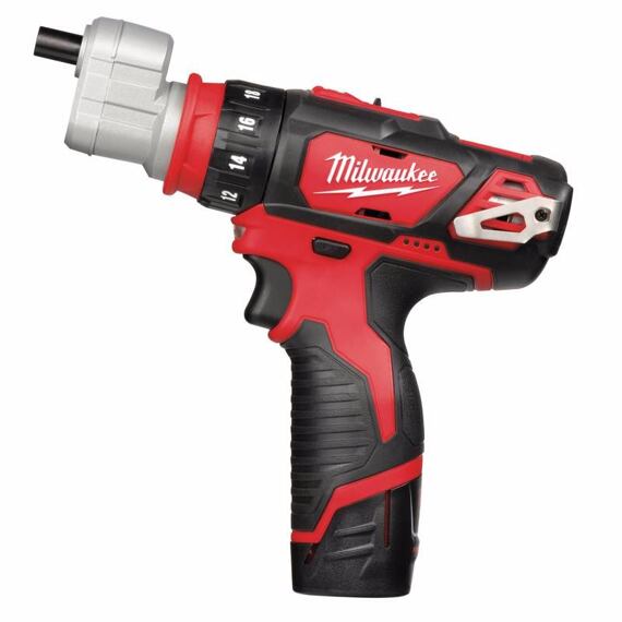 MILWAUKEE M12 BDDXKIT-202C aku skrutkovač s výmennými nástavcami 12V/2Ah