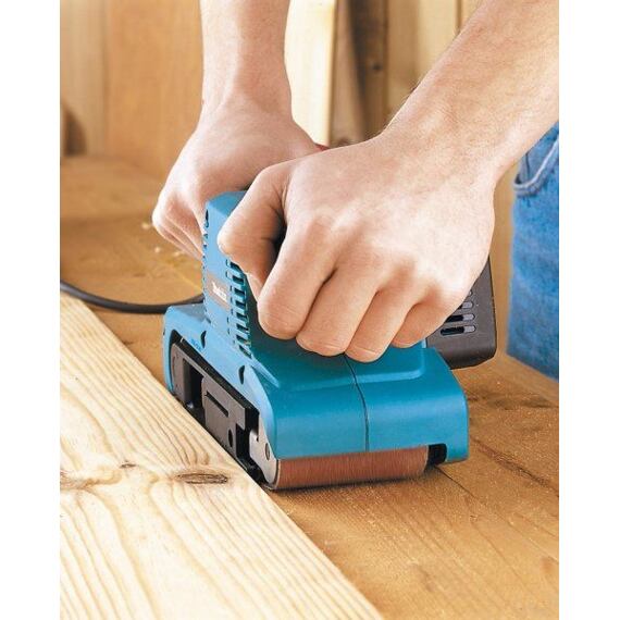 MAKITA 9910 pásová brúska 76*457mm, 650W