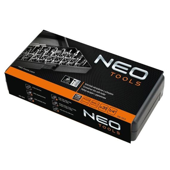 NEO TOOLS bity sada 31ks 06-103