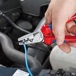 KNIPEX lisovací kleště na koncové dutinky 180mm 9771180