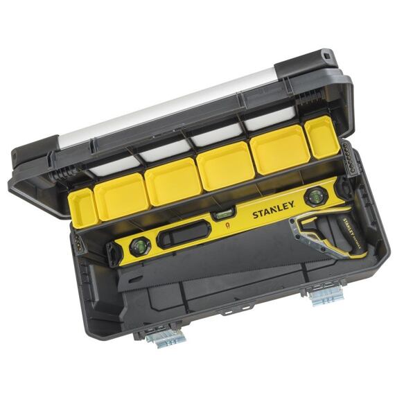 STANLEY FMST1-75791 kufrík Fatmax Cantilever 66*30*28cm, vyberateľné priehradky, kovové pracky