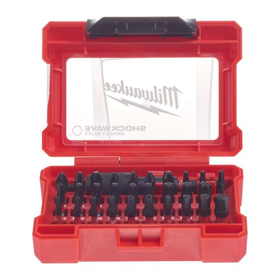 MILWAUKEE 4932464240 sada bitů 32ks ShockWave Impact Duty PH+PZ+TORX+Imbus