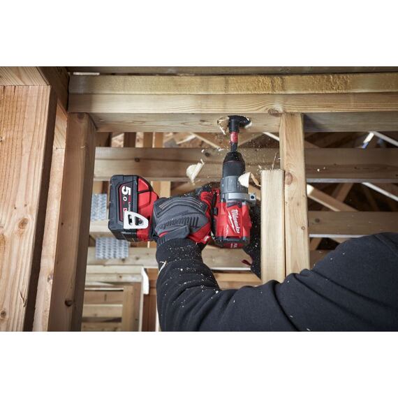 MILWAUKEE M18 FPD2-0X bezuhlíková aku vrtačka příklepová bez baterie, 135Nm, délka 175mm, kufr