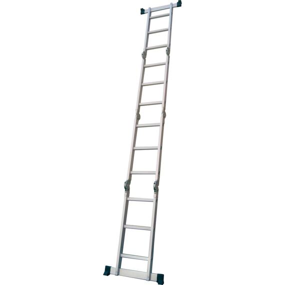 FIELDMANN rebrík multifunkčný FZZ 4107, rebrík 360cm, štafle 174cm, nosnosť 150kg,