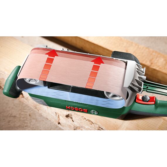 BOSCH PBS 75 AE pásová brúska 75*533, 750W, regulácia otáčok, 06032A1120