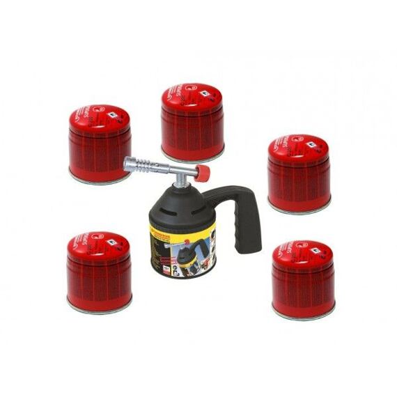 ROTHENBERGER ROT035930D plynový hořák 1750°C + 5x kartuše C200