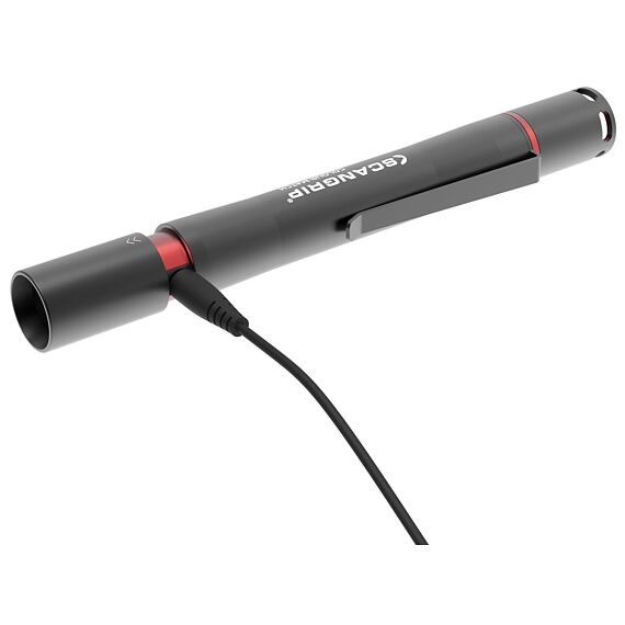 SCANGRIP MATCH PEN R LED kapesní svítilna 100lm, funkce 2 colour light, 3,7V/1,1Ah