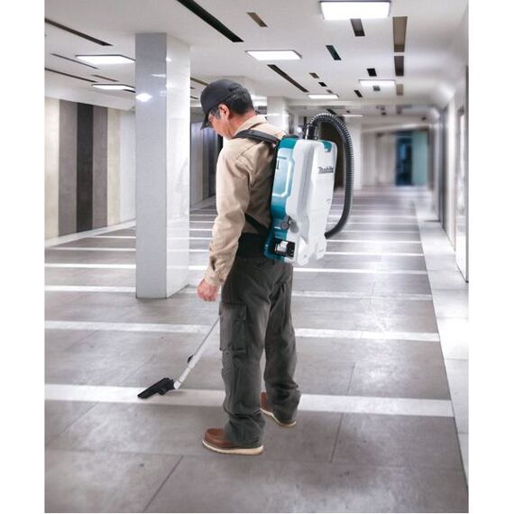 MAKITA DVC660Z aku vysávač chrbtový 2*18 V, 11 kPa, nádoba 6 l, príslušenstvo, bez batérie