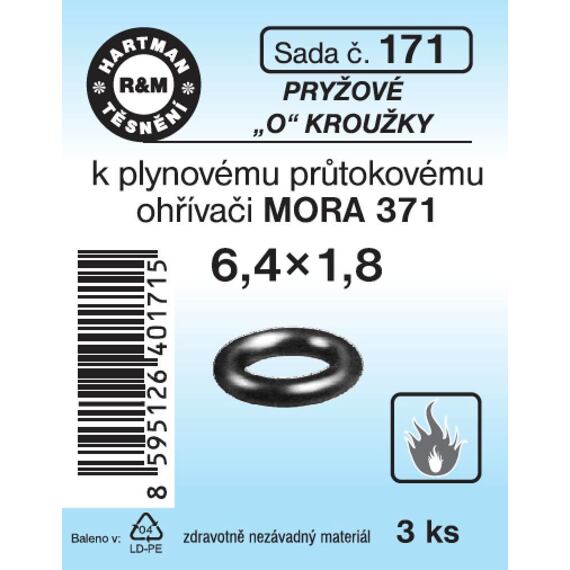 HARTMAN tesnenie „O“ krúžok DUO MIX - 15,5*4 mm, sada č. 172
