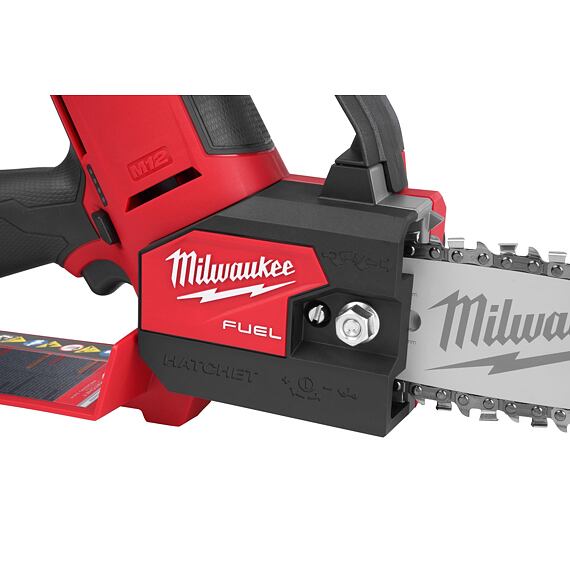 MILWAUKEE M12 FHS-0 aku řetězová pila 12V, bezuhlíkový motor, lišta 15cm, řez 14cm, bez baterie