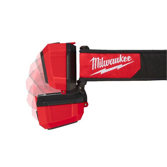 MILWAUKEE HL-SF čelovka max.450lm, 2* dioda LED, IP52, 3*AAA