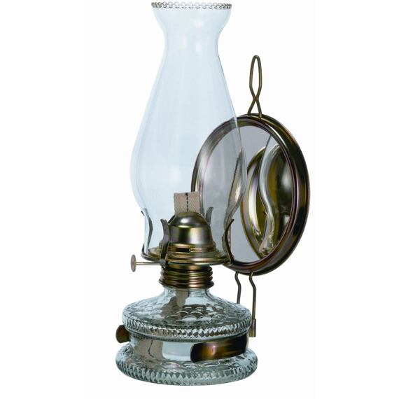 MARS lampa petrolejová zcadlová s cylindrom EAGLE 31,5cm 0068