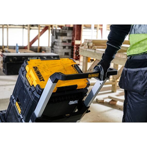 DeWalt DWST82732-1 TSTAK clipboard, písacia podložka s vnútorným úložným priestorom, LED lampa