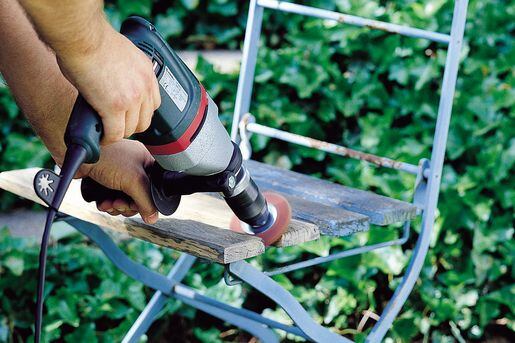 WOLFCRAFT nylonový kartáč obvodový tvrdý pr.100mm, stopka 6mm šestihran 1502000
