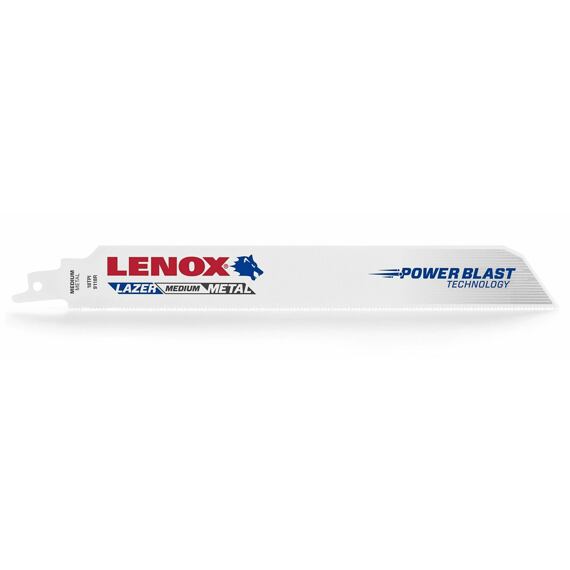 LENOX 201809118R pilky do ocasky BIM Lazer metal 229*25*0,9mm 18 TPI,  kovy střední tloušťky, 5ks