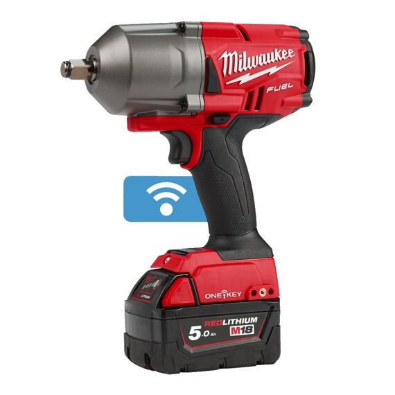 MILWAUKEE M18 ONEFHIWF12-502X aku rázový uťahovák 18V/2*5Ah,130/400/1356/1356/max 1898Nm, kufrík