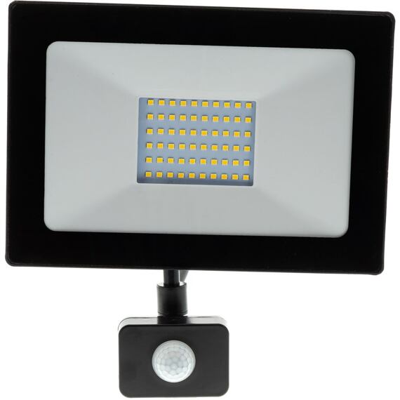 RETLUX RSL 248 LED reflektor 50W 4000K PIR čidlo, 4000lm,