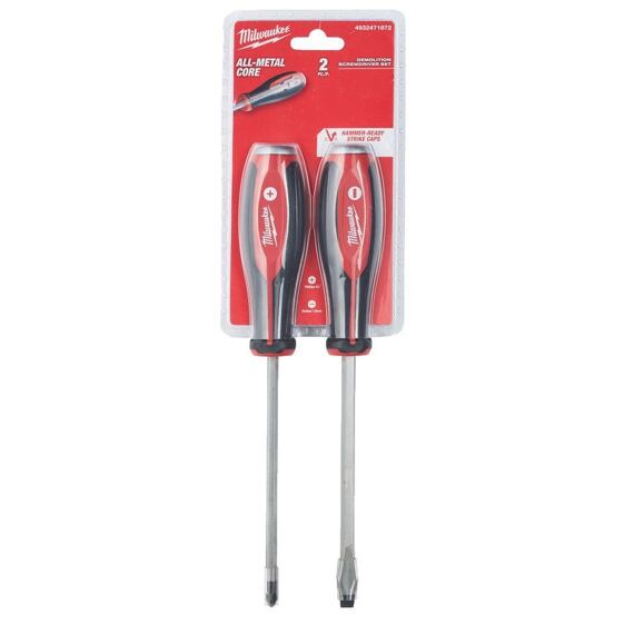 MILWAUKEE 4932471872 sada šroubováků Tri-lobe demoličních, PH2+PL7,9mm