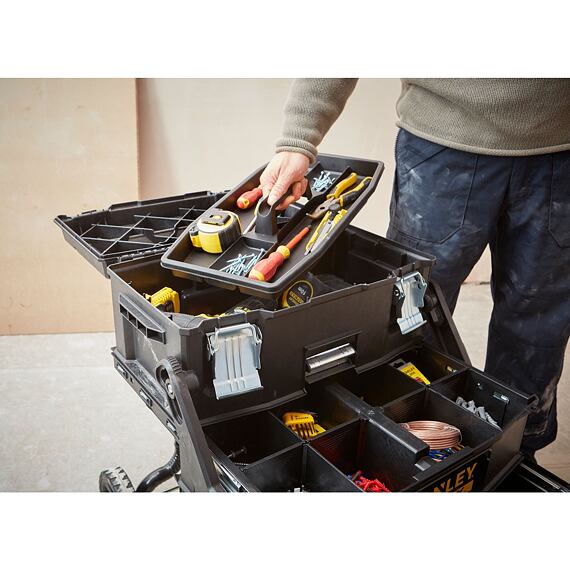 STANLEY 1-94-210 montážny box FatMax vyklápací, pojazdný