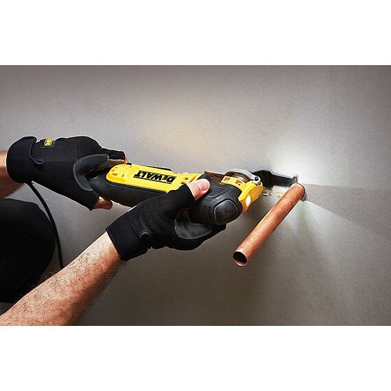 DeWalt DT20707 list pilový do oscilační brusky Tit 43*30mm, kov, dřevo s hřebíky, plast, sádra