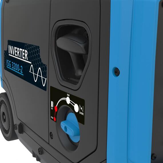 GÜDE ISG 3200-2 elektrocentrála invertorová 230V, výkon 3,5kW/3,2kW, elektronika AVR