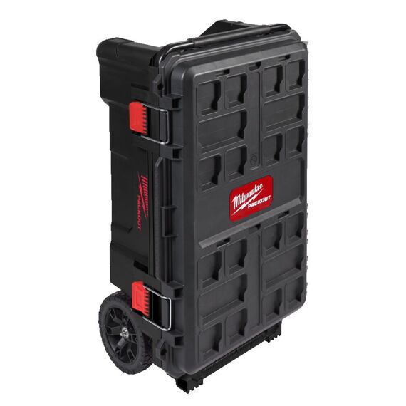 MILWAUKEE 4932478161 bedňa na náradie PACKOUT, 23cm kolieska, rukoväť až 113kg, Dual Stack Top