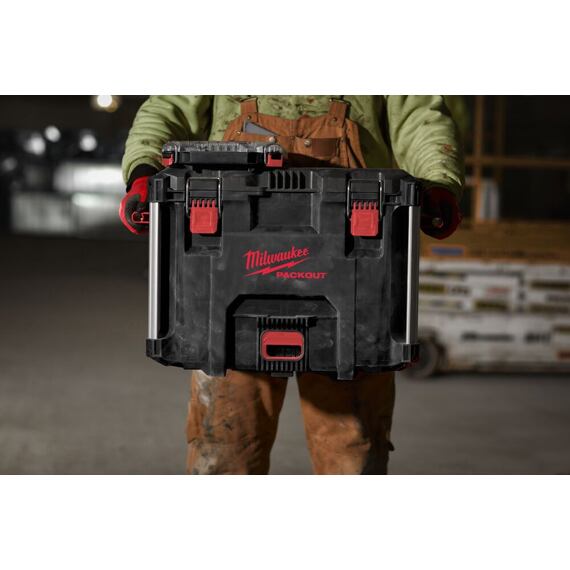 MILWAUKEE 4932478162 box PACKOUT XL, nosnosť až 45kg, IP65, vnútorný organizér