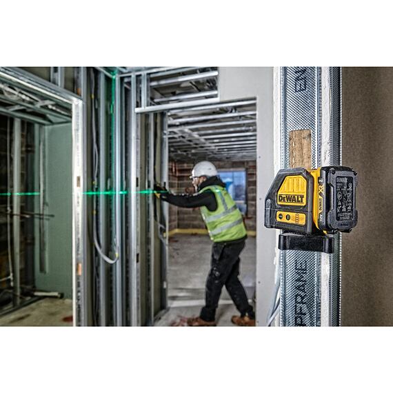 DeWalt DCE088D1G krížový laser ZELENÝ