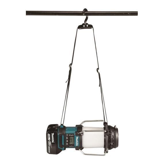MAKITA DMR055 aku rádio s LED lampou LXT 14,4/18V, 260lm, bez baterie