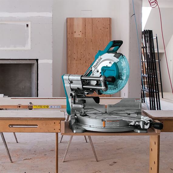 MAKITA DLS211ZU aku pokosová píla s AWS 305mm, LXT 2*18V bez batérie