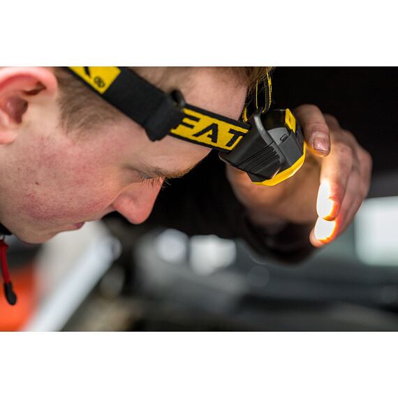 STANLEY FMHT81509-0 čelovka LED, 50/200lm, detektor pohybu, 3*AAA součástí