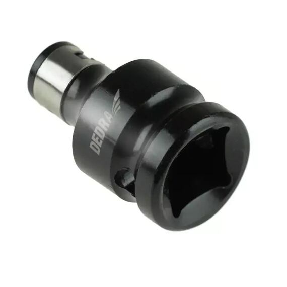 DEDRA adaptér pro bity rázový, 1/2" - 1/4" HEX, 38mm, 18A7001