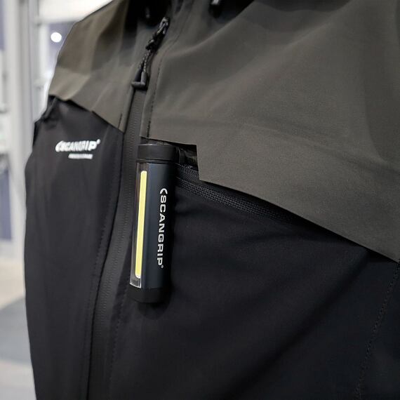SCANGRIP čelovka FLEX WEAR KIT, bodové a prostorové světlo, 75-150/100 lm, dobíjecí USB
