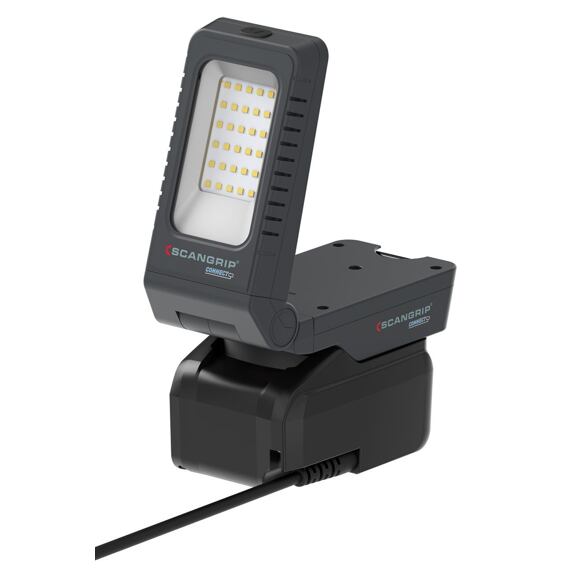 SCANGRIP BASIC CONNECT, svítilna, otočná hlava lampy, 500/1000lm, 6109C