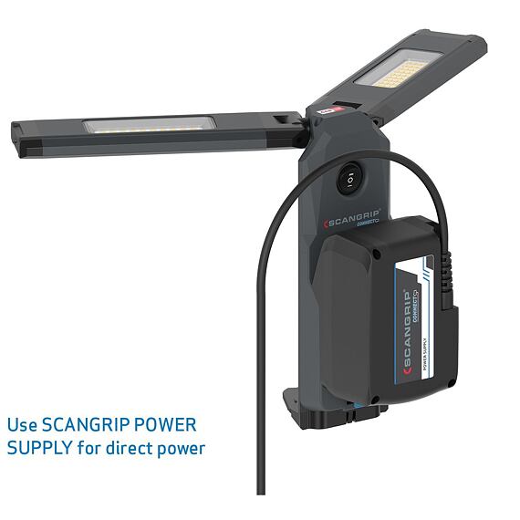 SCANGRIP DUO CONNECT lampa s 2 otočnými lampami, 1250/2500lm, 6111C