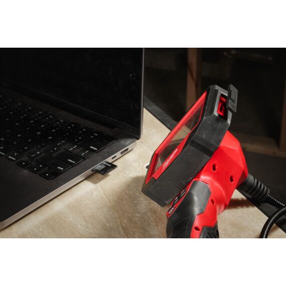 MILWAUKEE M12 360IC32-0C inspekční kamera 12V, 360°, kabel 3m, 32GB karta, LCD 4,3", kufr, bez aku
