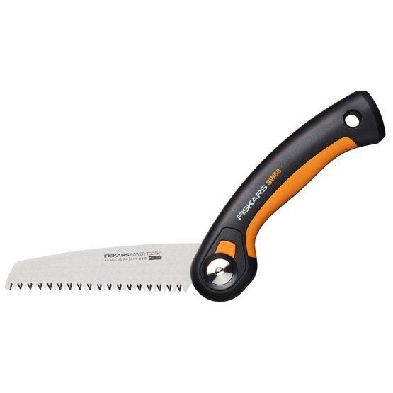 FISKARS pilka skládací Plus SW68, 27cm, 3 polohy řezu, rychlé a čisté řezy, 1067552