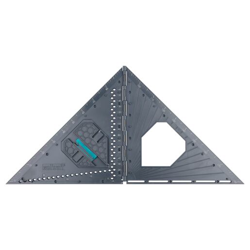 WOLFCRAFT úhelník 3D VARIO PRO, stavitelný pro tesaře a truhláře, 5219000