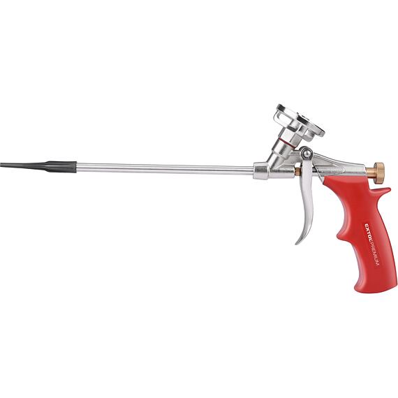 EXTOL PREMIUM pistole na PU pěnu, trubice 8mm, v balení 4mm špička do úzkých prostor