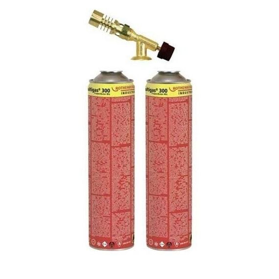 ROTHENBERGER ROT18078 horák + 2* kartuša Multigas 300