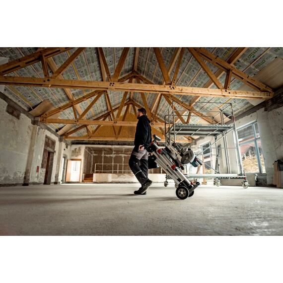 METABO KGS 254 M + KSU 251 pokosová pila 1800W, 254mm se stojanem