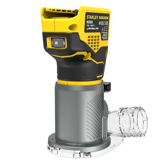 STANLEY SFMCW400B aku ohraňovacia frézka FATMAX V20, 18V, bez batérie