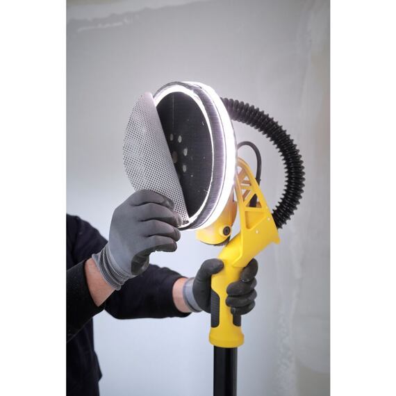 STANLEY SFMEE500S bruska na sádrokarton FATMAX, 750W, 225mm, teleskop 1,25-1,8m