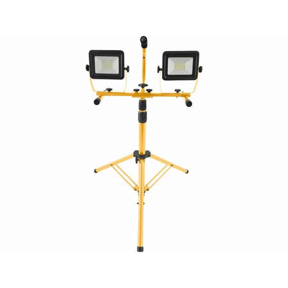 EXTOL Light LED reflektor 2*2700lm, 2*30W se stojanem 180cm 43282